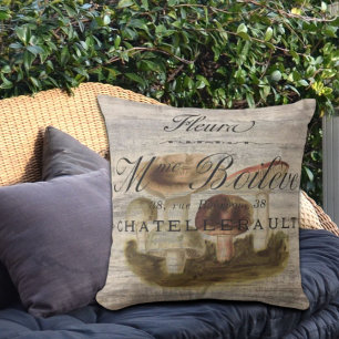 french country rustic fairytale woodland mushroom cushion