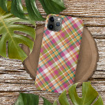 French Country Shabby Chic Flair Madras Pattern Case-Mate iPhone Case<br><div class="desc">Contemporary pink red, green, orange, and white tartan plaid pattern. Beautiful, modern, and cool cover for the trend-savvy and art-loving hip trendsetter, artsy motif lover who wants to protect their phone from dust and dirt, wear and tear. This design is available in Apple iPhone 6, 7, 8, 10 or X,...</div>