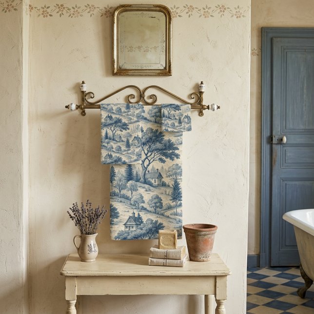 French Country Side  Bath Towel Set (Creator Uploaded)