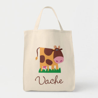 French Cow Tote Bag