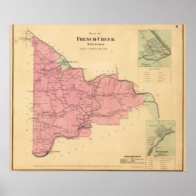 French Creek Township Poster (Front)