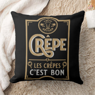 French Crepes Cushion