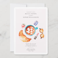 French Croissant and Coffee Bridal Shower