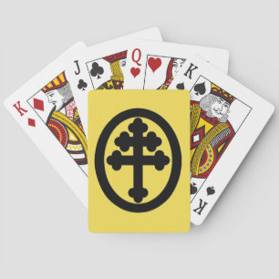 French Cross Playing Cards