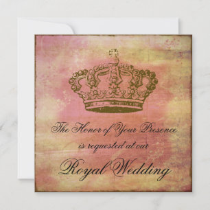 French Crown Elegant Invitations Announcements