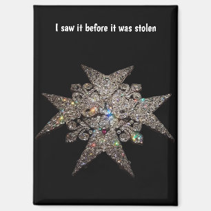 French Crowned Jewels Before Theft Magnet