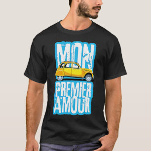 French cult car Duck 2cv bone boxer  T-Shirt