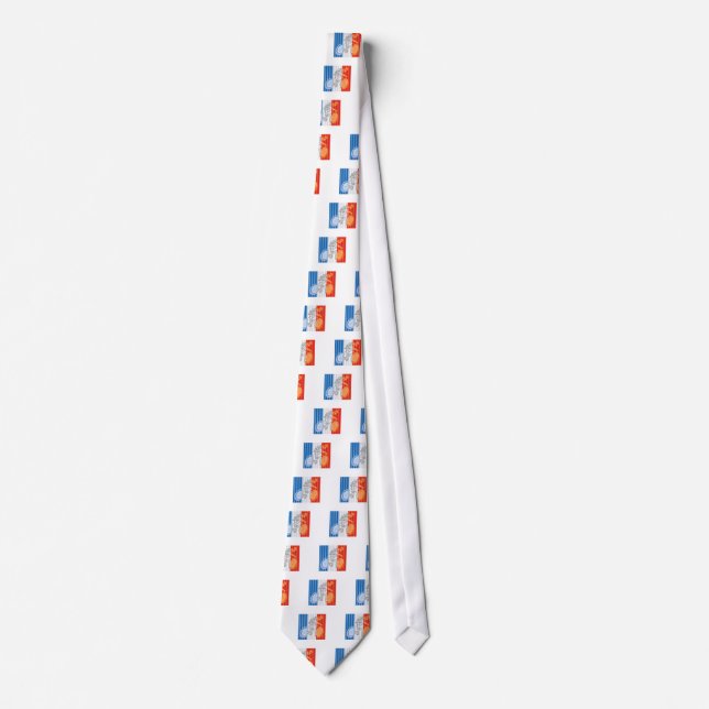 French Cyclist Tie (Front)