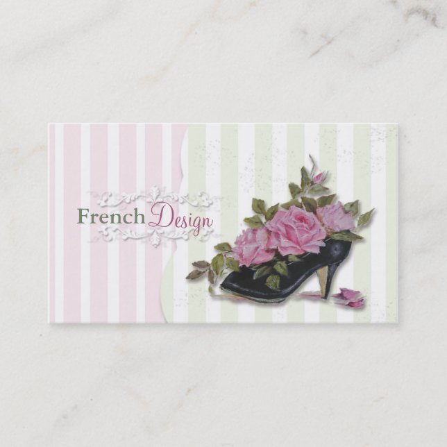 French Design Business Cards (Front)