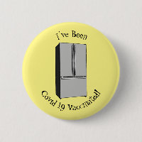 French door refrigerator cartoon illustration
