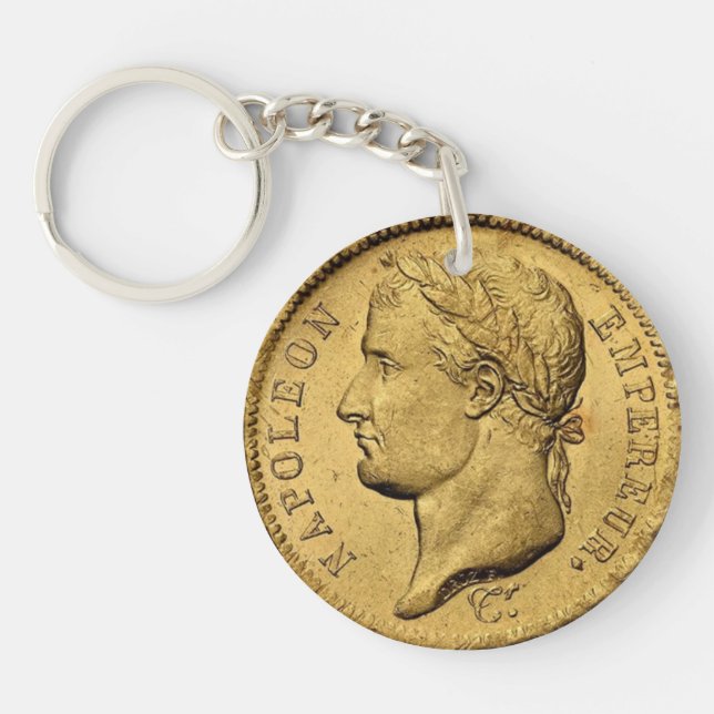 French Emperor Napoleon Key Ring (Front)