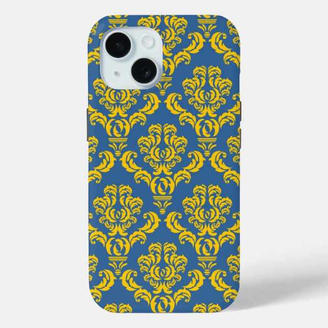French Empire Damask Pattern #10 Case-Mate iPhone Case (Back)