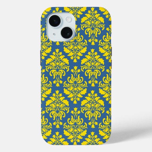 French Empire Damask Pattern #1 Case-Mate iPhone Case (Back)