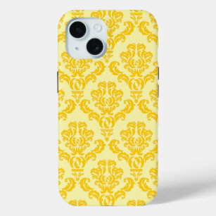 French Empire Damask Pattern #3 iPhone 15 Case