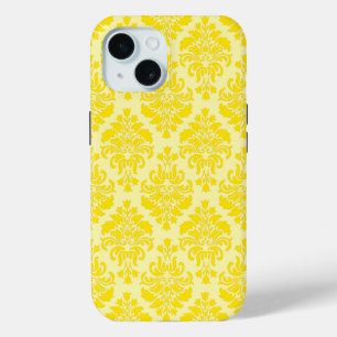 French Empire Damask Pattern #8 iPhone 15 Case