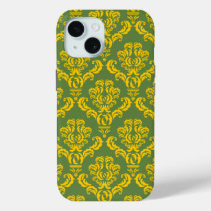 French Empire Damask Pattern #9 iPhone 15 Case
