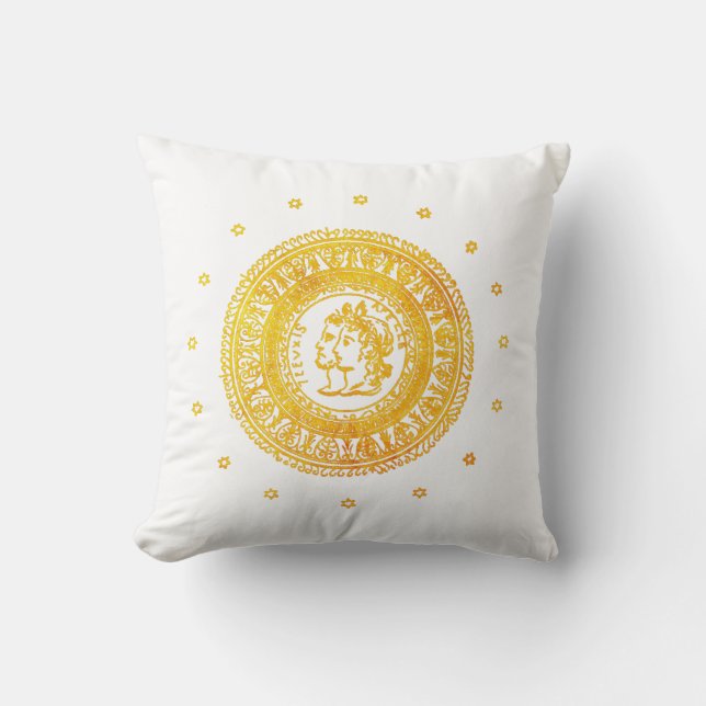 French Empire Pillow - golden (Front)
