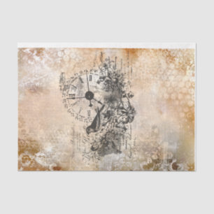 french ephemera decoupage tissue paper