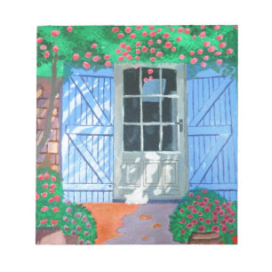 French farm yard notepad
