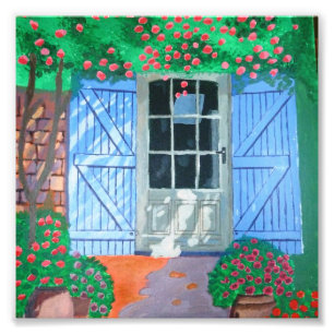 French Farm Yard Photo Print