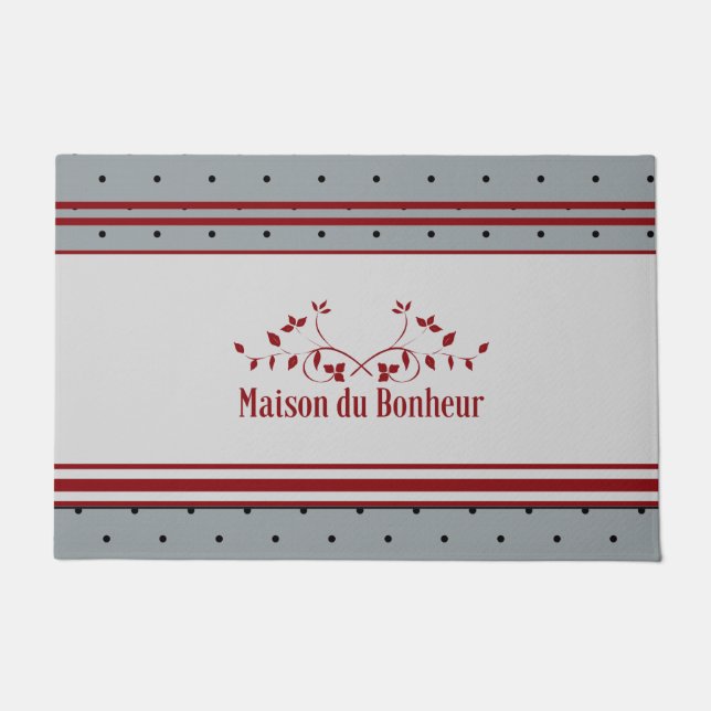 French Farmhouse vintage style    Doormat (Front)
