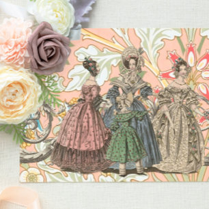 French Fashion Paper Decoupage Tissue Paper