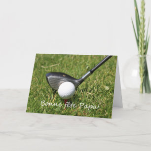 French Father's Day Card