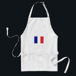 French Flag Apron<br><div class="desc">This design is included in the Paris,  French Theme Party Collection. Products in this line may show various French Culture. This item features the French Flag. For more products; please see Our other  Themed Cities. Each city has a range of stylish items with a distinct look.</div>