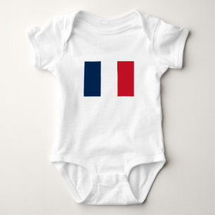 French Flag Baby Bodysuit