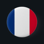 French flag button<br><div class="desc">A button featuring the French flag!</div>