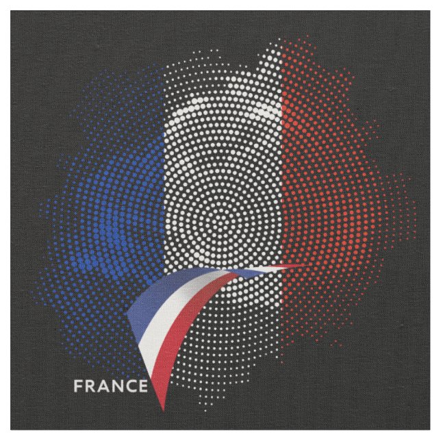 French flag fabric (Close Up)