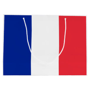 French Flag (France) Large Gift Bag