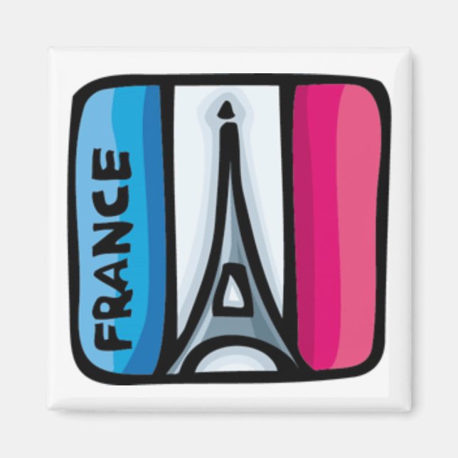 French Flag - France Magnet (Front)