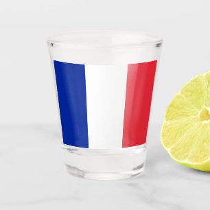 French Flag (France) Shot Glass