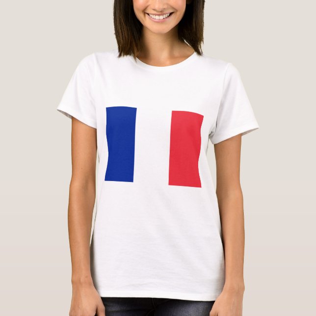 French Flag (France) T-Shirt (Front)