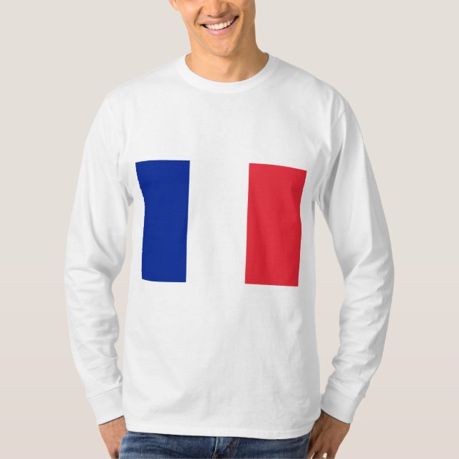 French Flag (France) T-Shirt (Front)