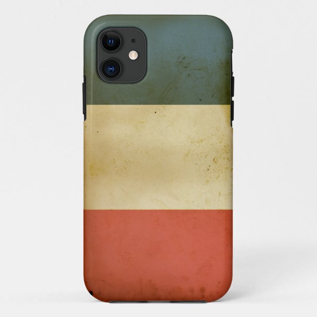 French Flag iPhone 5 Barely There™ Case-Mate iPhone Case (Back)