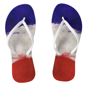 French Flag Jandals