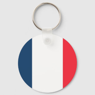 French Flag Key Ring