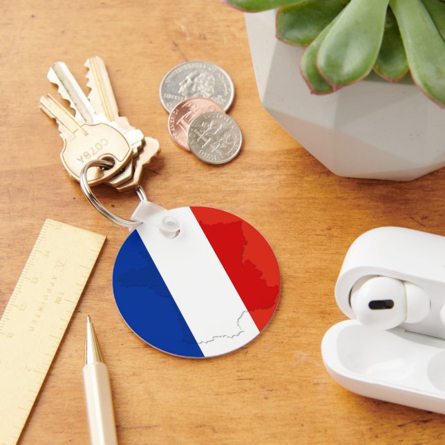 French flag key ring (Desk)