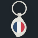 French Flag Key Ring<br><div class="desc">The national flag of France.</div>