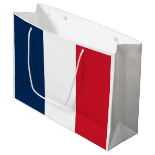 French Flag Large Gift Bag