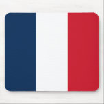 French Flag Mouse Pad<br><div class="desc">The national flag of France.</div>