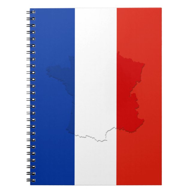 French flag notebook (Front)