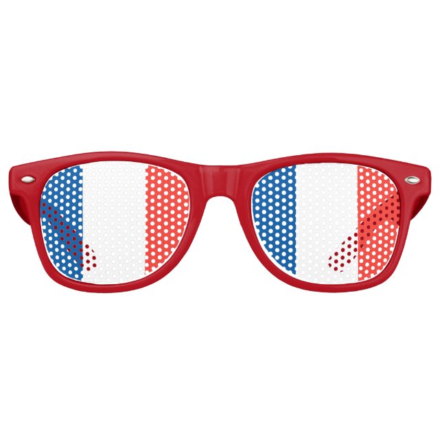 French Flag Party Shades (Front)