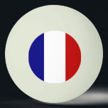 French Flag  Ping Pong Ball<br><div class="desc">Pinn pong ball or table tennis ball featuring the French Flag with three vertical stripes of blue,  white,  and red. Fills the entire design area. Great gift for many occasions. Fun Hanukkah gift or stocking stuffer. Great for playing at family or friends reunions. Wonderful for celebrating Bastille Day,  too.</div>