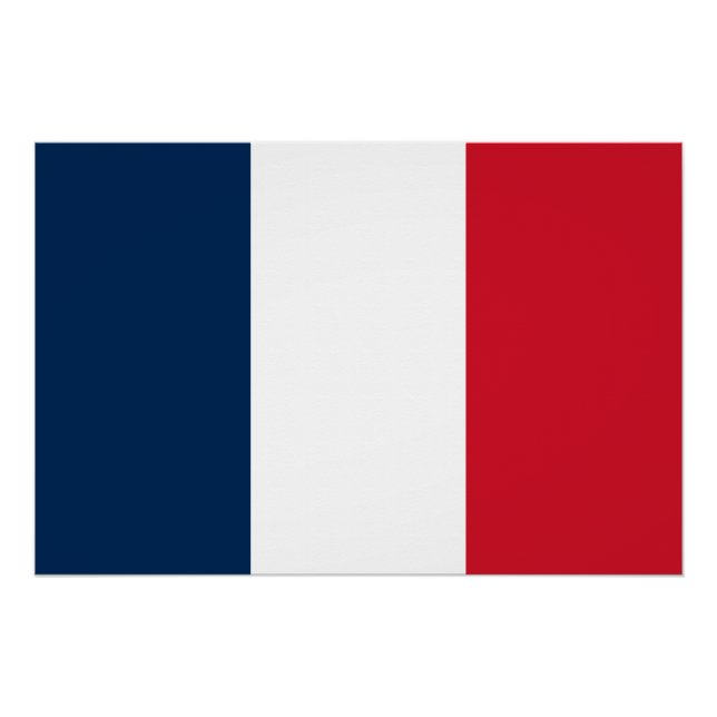 French Flag Poster (Front)