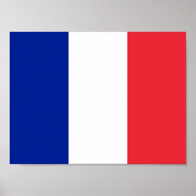 French Flag Poster (Front)