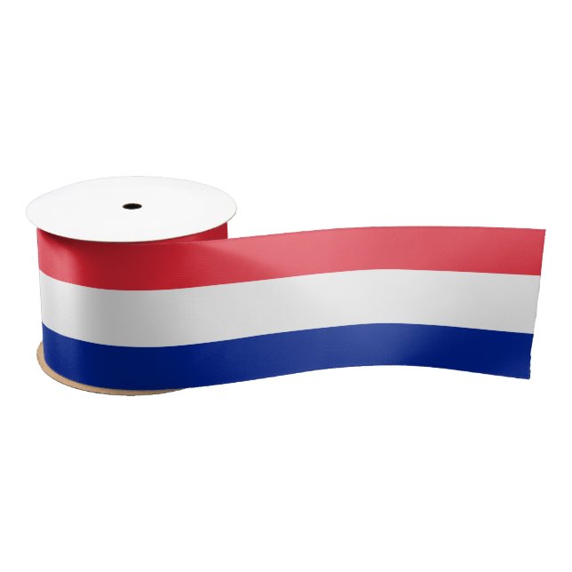 French flag satin ribbon (Spool)