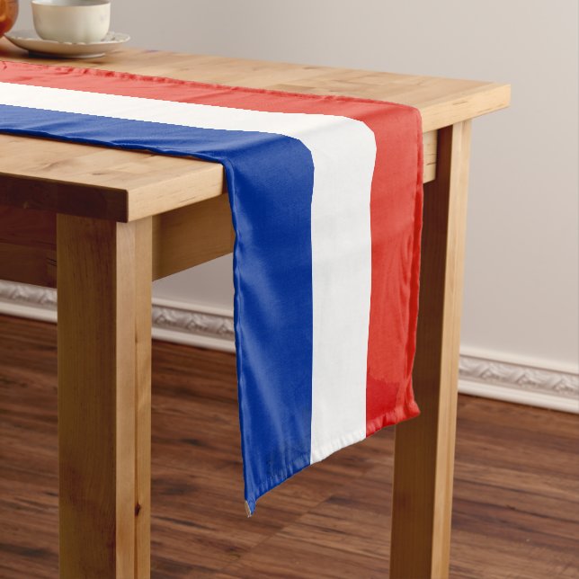 French flag short table runner (In Situ)